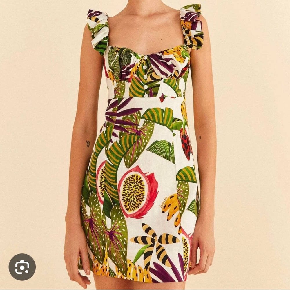 NWOT Farm Rio spring/summer mini dress